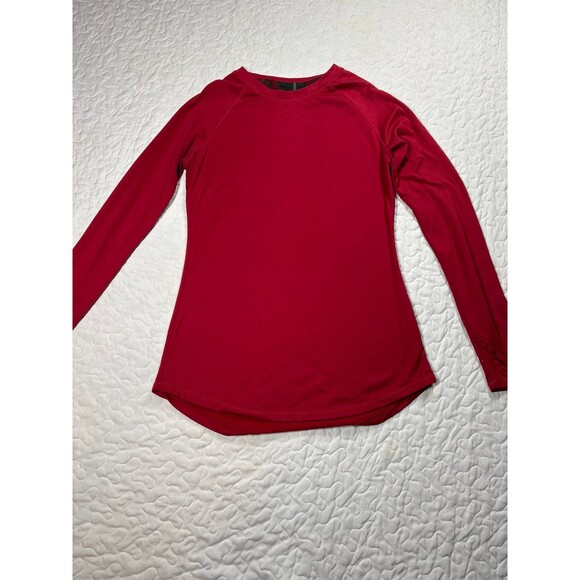 Cuddl Duds Climate Right Red Long Sleeve Insulated Shirt size small - Picture 2 of 6